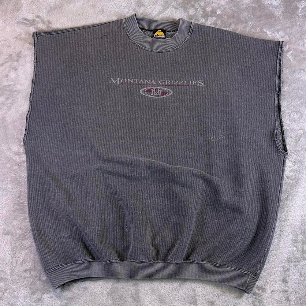 Vintage 90s montana grizzlies cut